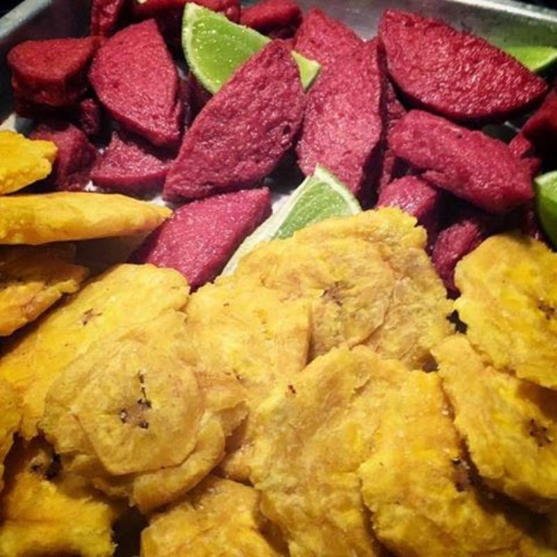 Fritos con salami
