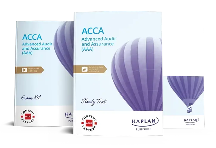 AAA Advanced Audit and Assurance BPP & Kaplan Materials