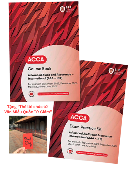 AAA - Advanced Audit and Assurance (INT) - Bản giấy in (Bộ hoặc lẻ)