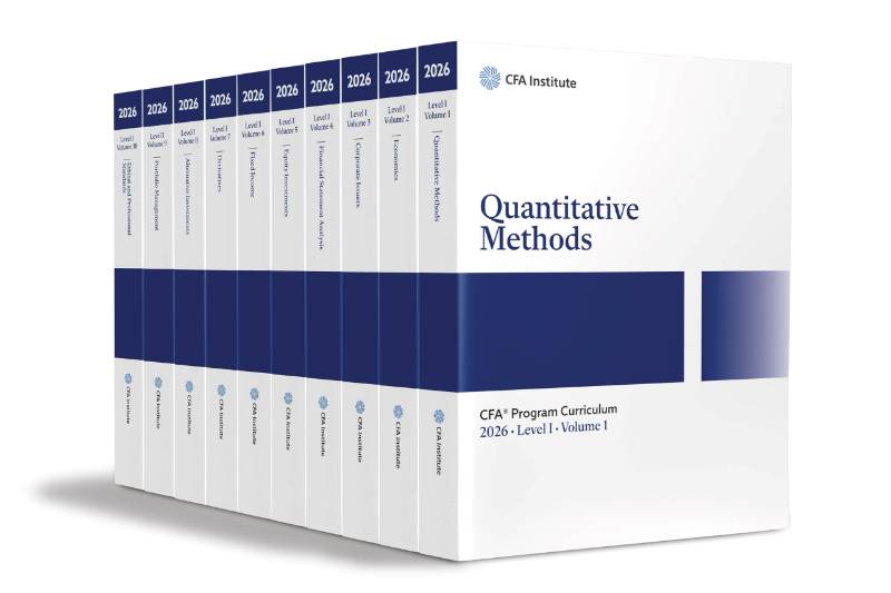 BỘ TÀI LIỆU CFA LEVEL I 2026 BẢN PDF
