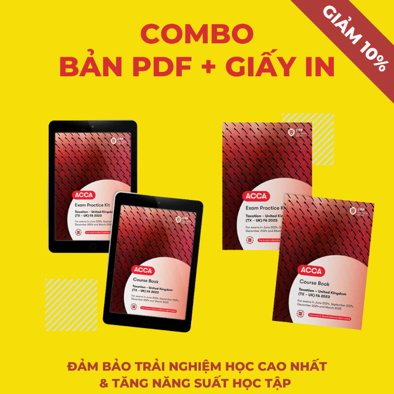 Bộ tài liệu PDF môn F6 UK BPP & Kaplan