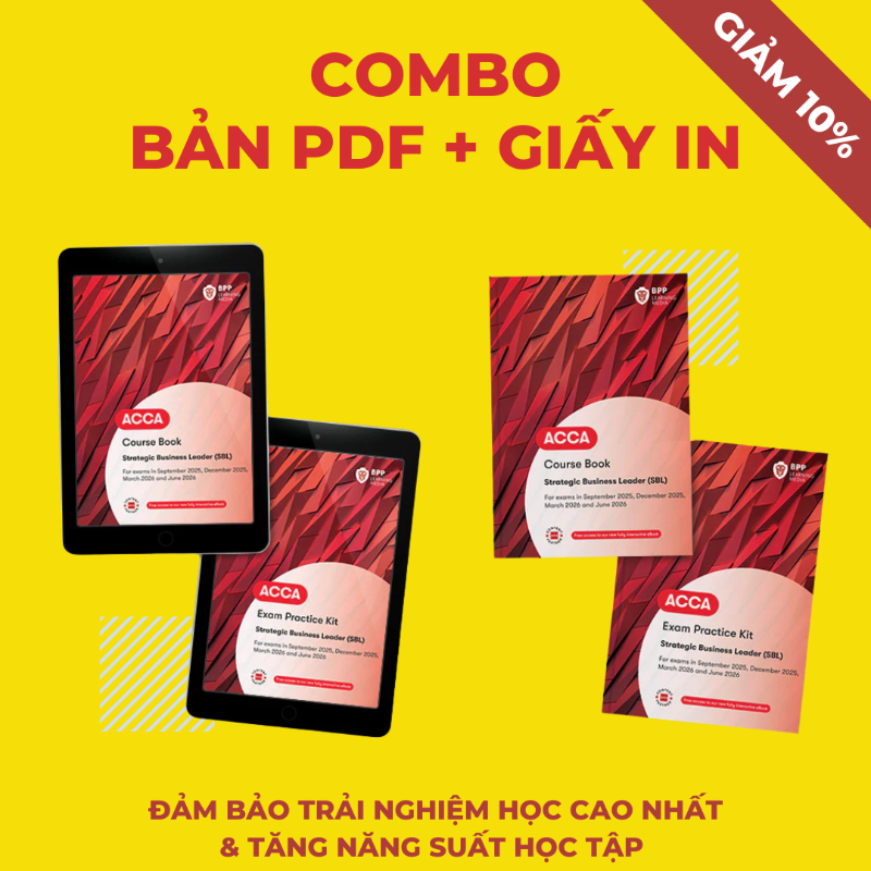 SBL - Strategic Business Leader - Bản giấy in (Bộ hoặc lẻ)