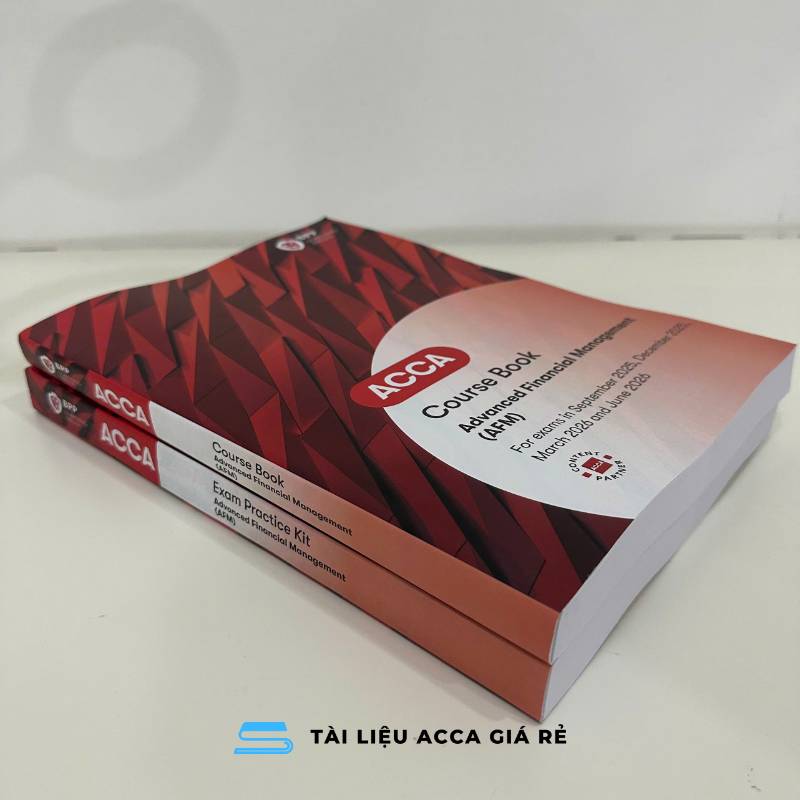 AFM - Advanced Financial Management - Bản giấy in (Bộ hoặc lẻ)