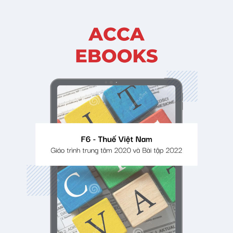 Bộ tài liệu môn F6 Thuế VNM