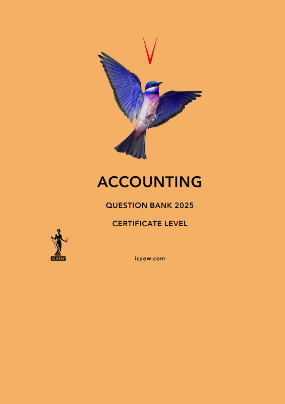 Workbook hoặc Question Bank ICAEW bản PDF 6 môn CFAB 2025
