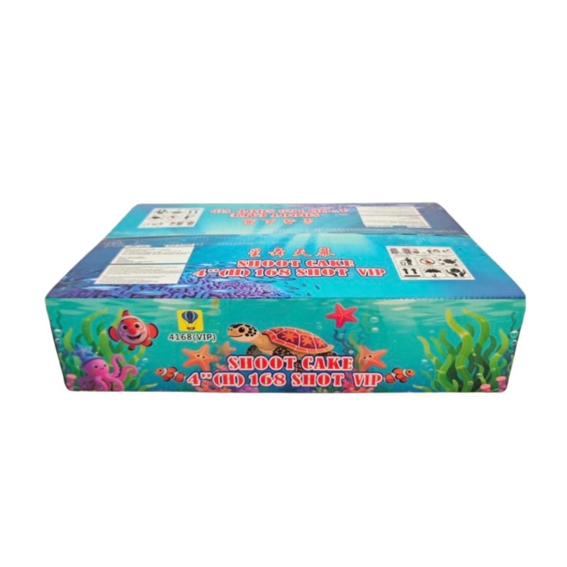 P71 | 星舞天幕 4”168发 | 1.2"(D) 4"168 SHOOT CAKE (VIP)