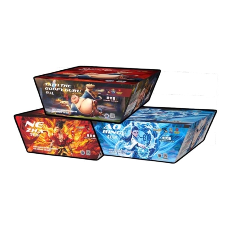 A32 | 纸管扇形 5寸138发 ABC(链接款） | 5''138 V SHAPE A+B+C