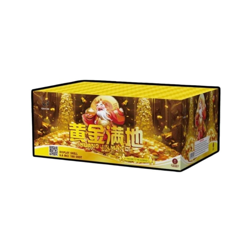 A24 | 黄金满地 4寸188发 | 4''188 HUANG JIN MAN DI