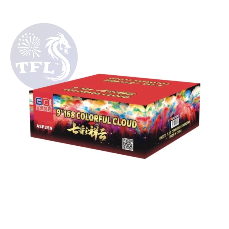 AK4 | 七彩祥云 (限量版) 9寸168发 | 9''168 COLOUR CLOUD（LIMITED EDITION)