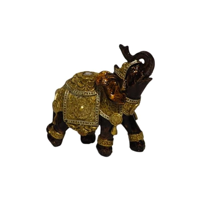(TPM-2599) Resin Elephant Extra Small