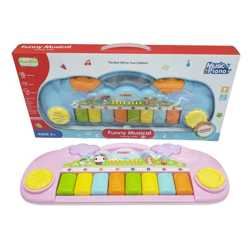 (HY690-E) 8 keys Musical Piano B/O