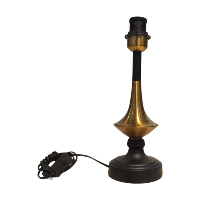 (TPM-1408) Black & Brass Colour Lamp(Each Piece)