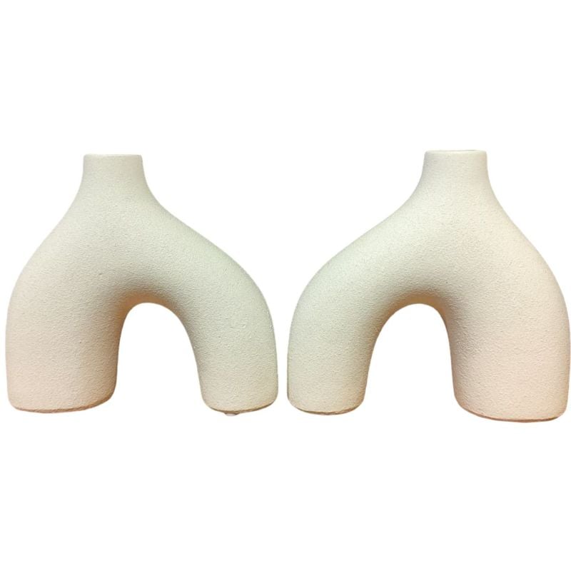 (TPM-1513) White Series Vase 3-14