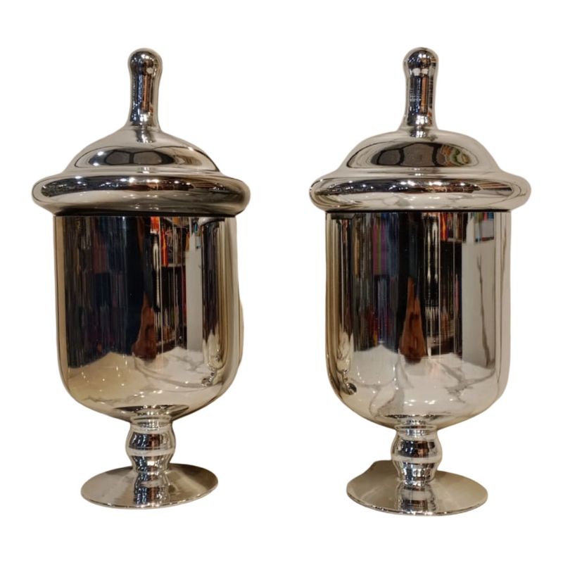 (TPM-1316) Silver Glass Candy