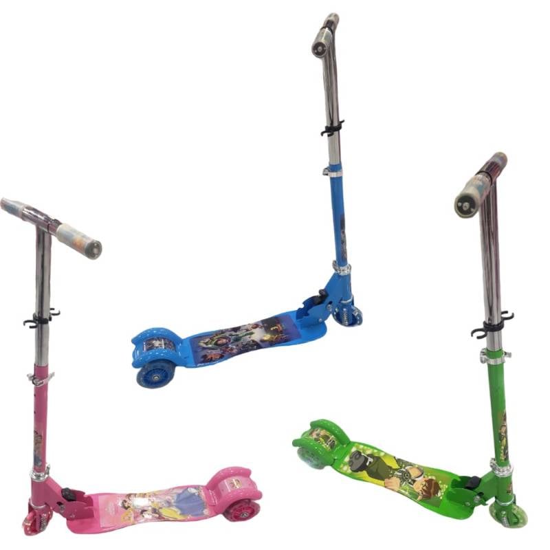 (6801-3) Metal Kids Scooty