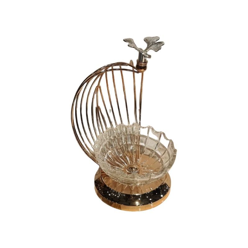 (TPM-ID-106) Dryfruit Bowl With Cage