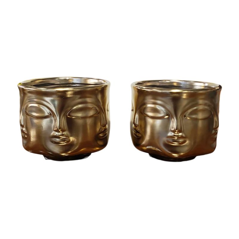 (TPM-1471) 1 Piece Face Vase Small