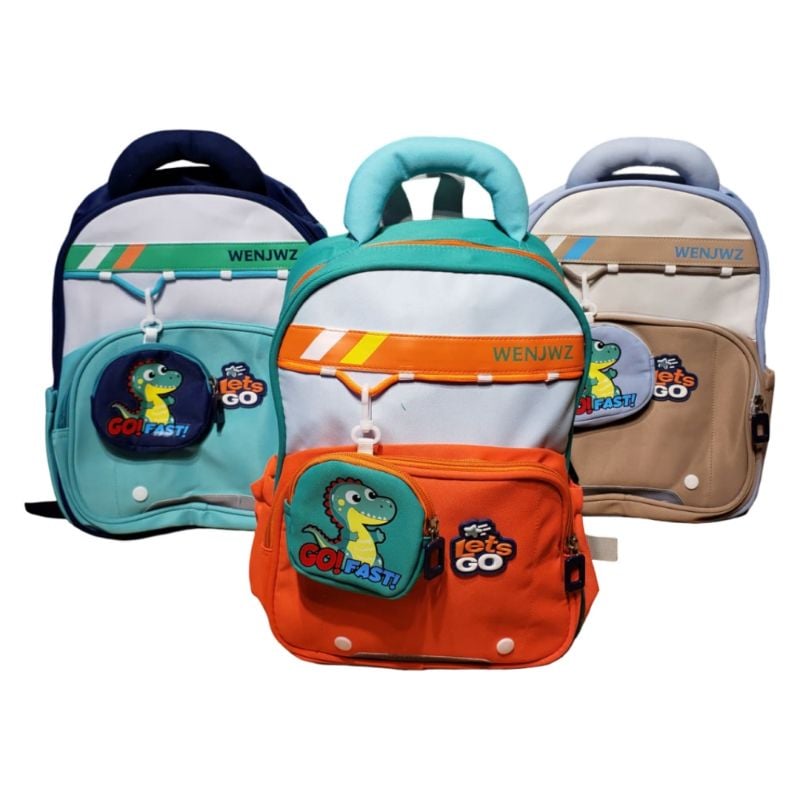 (St-410) Bag,Dacron,Mix 6 Clr,34*28*12Cm