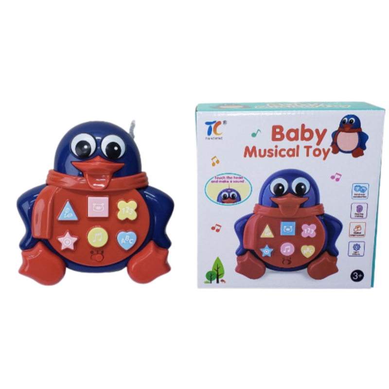 (TC020-6) Penguin Press And Play Toy