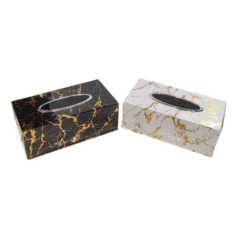 (TPM-1676) 1 Piece Tissue Box Design 4 (2 colour)