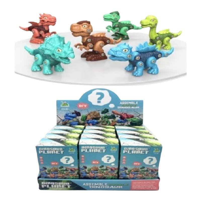 (RS046-3) Dinosaur Planet Blocks - 12 Pcs Bx
