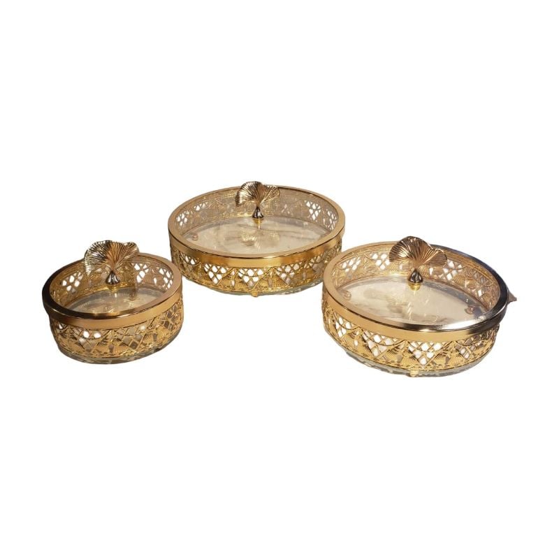 (TPM-ID-113) 3 Pcs Set Of Dryfruit/Fruit 1