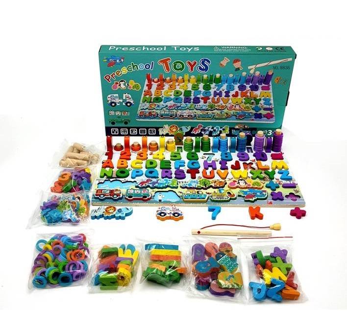 (8836) Preschoolers Educational wooden Toy