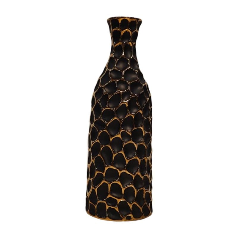 (TPM-2738)1 Piece Ceramic Bottle Shaped Vase 4