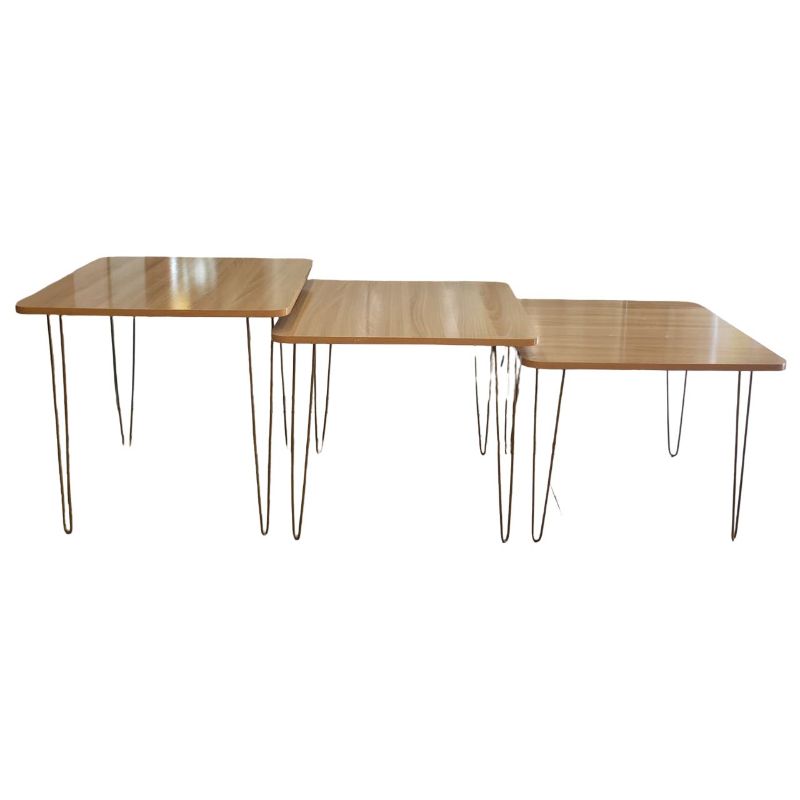 (TPM-657) Table 3pcs Set Squre New