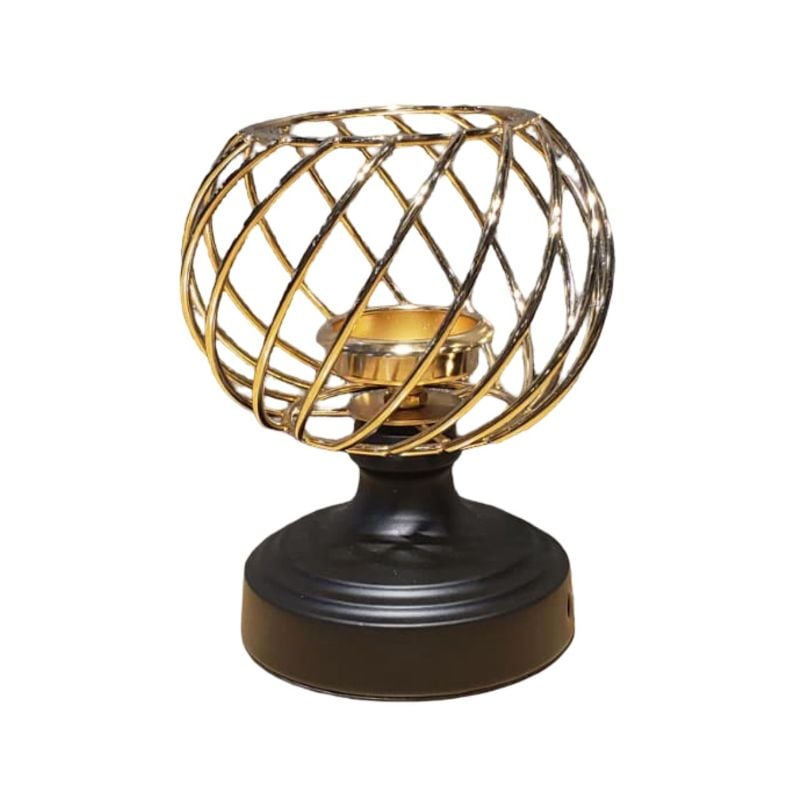 (TPM-1729) Cage Candle Stand 2nd Varient