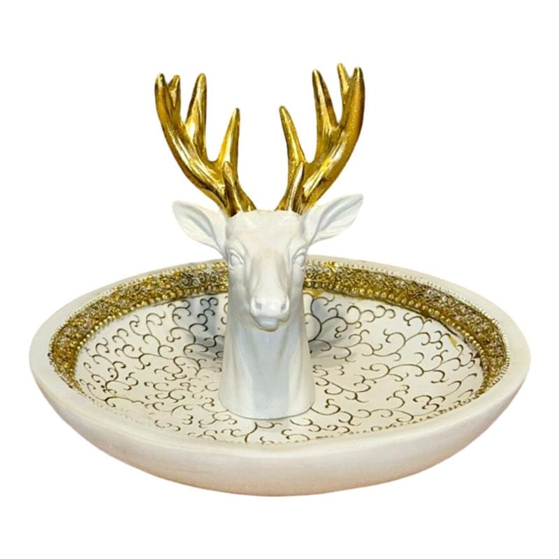 (TPM-1920) Resin Deer Plate