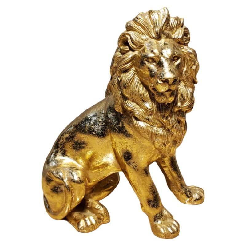 (TPM-W092) Standing Lion Small Size