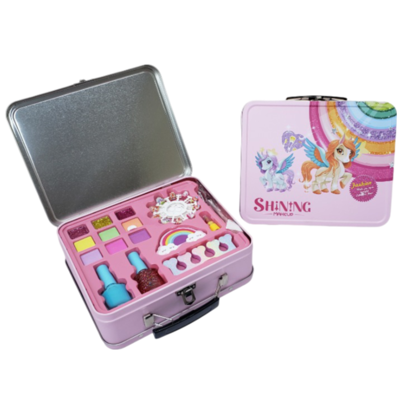 (B280) Shining Unicorn Makeup kit Metal box
