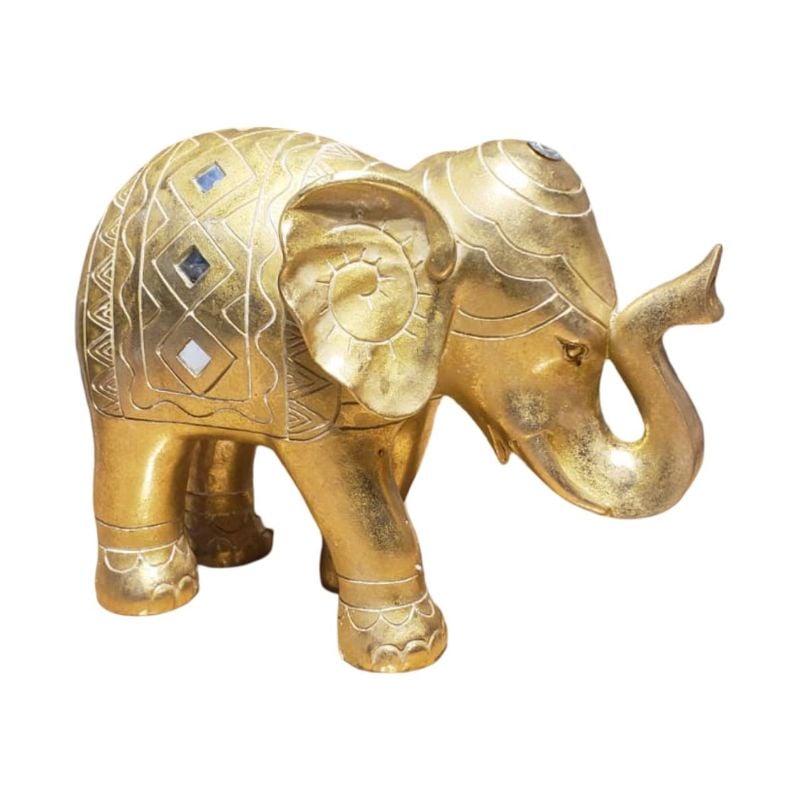 (TPM-2535) Resin Elephant Large