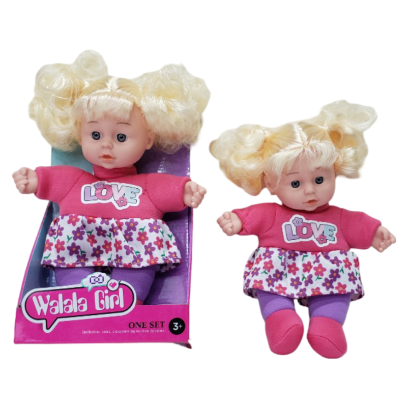 (804-I) Walala Baby Doll 9 Inch