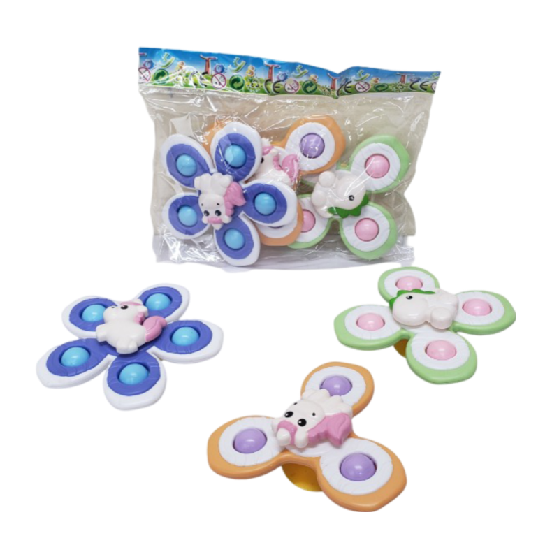 (YZ09) Spinner Rattle Set 3pcs