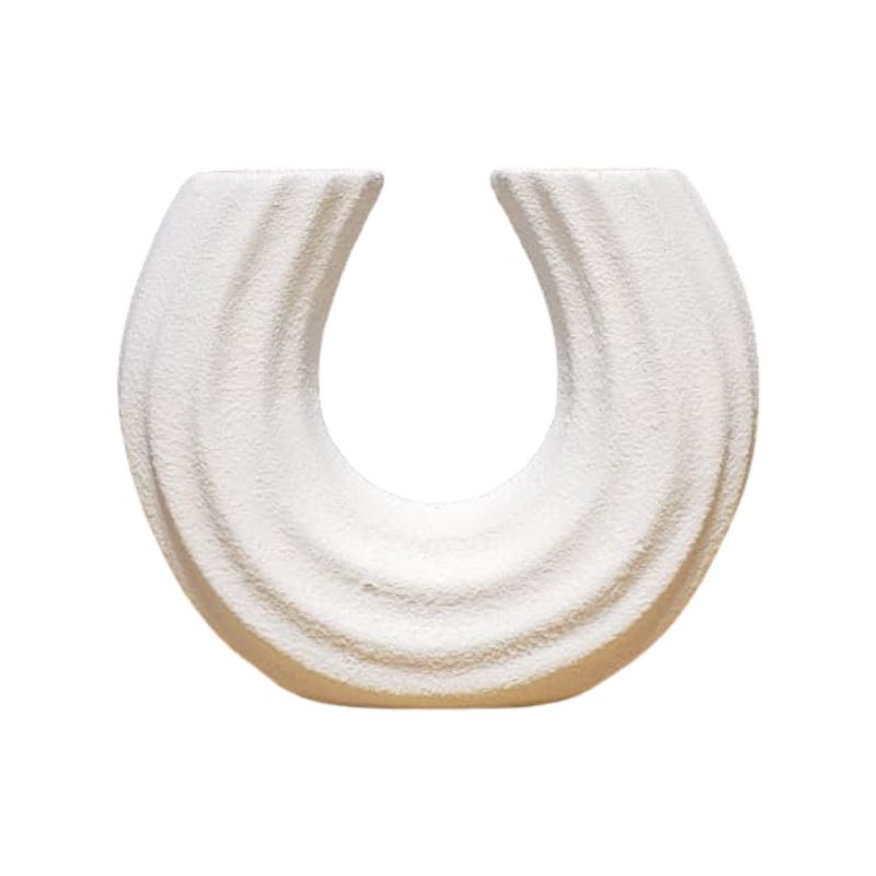 (TPM-1892) White Series Vase 6
