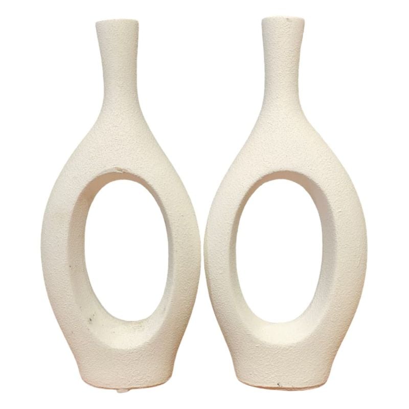 (TPM-1509) White Series Vase 3-9