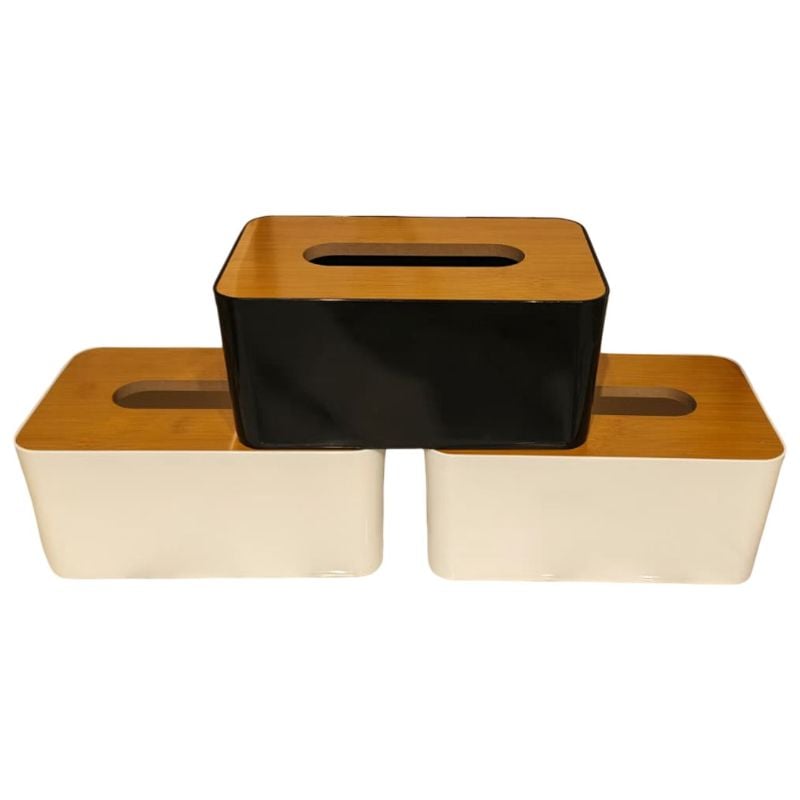 (TPM-1261) Tissue Box Wooden Top