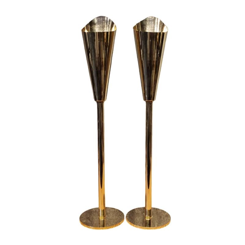 (TPM-1369-A) Metal Flower Bouque Holder Latest