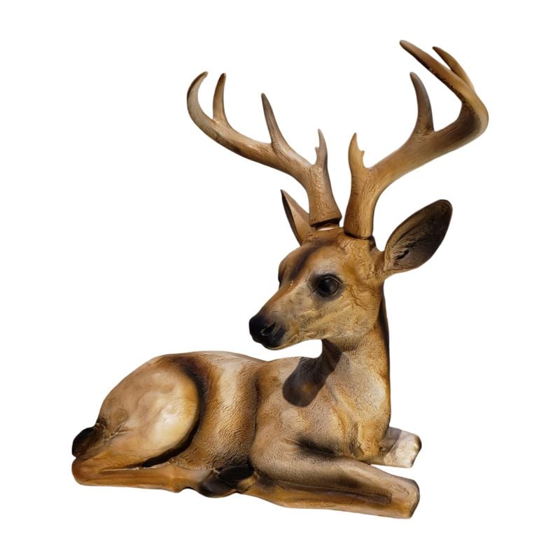 (TPM-W055) Large Sitting Deer