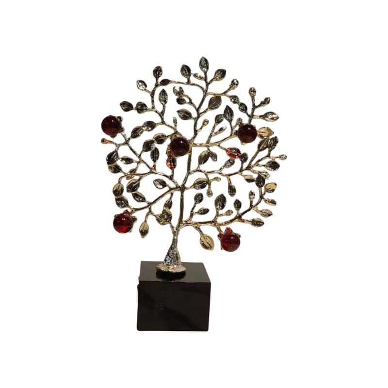 (TPM-ID-114) Tree Design With Red Stones