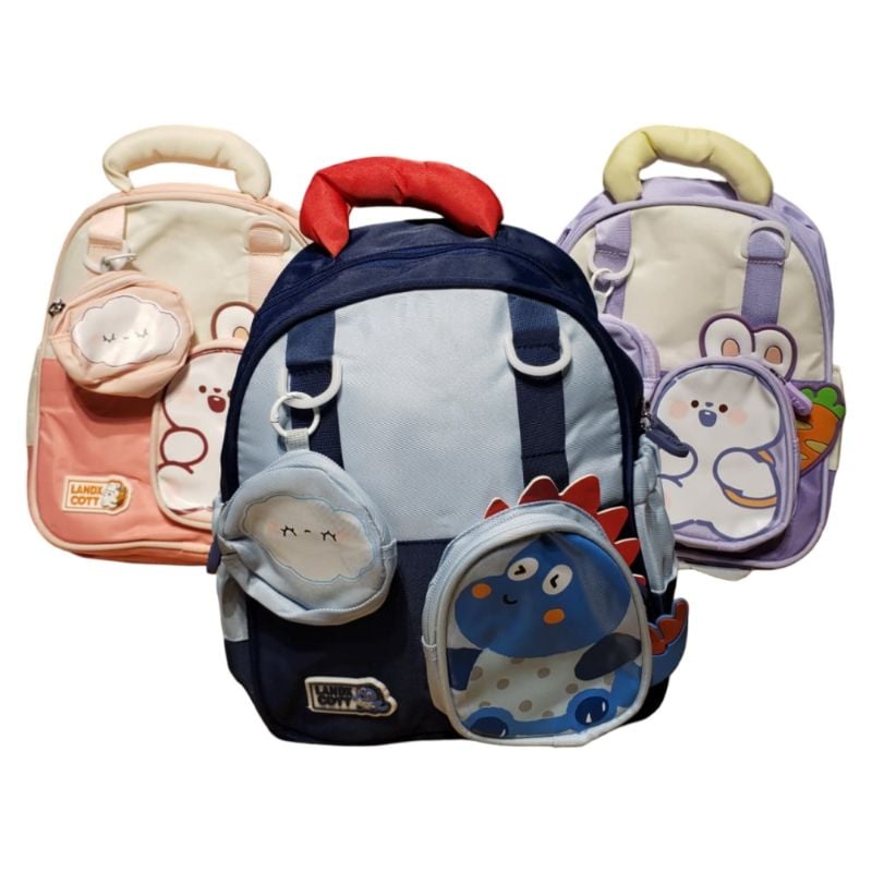 (St-0662) Bag,Dacron,Mix 6 Clr,30*26*12Cm