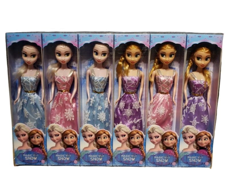 (310-3) 11 Inch Real Body Doll Set 6Box/Oppb