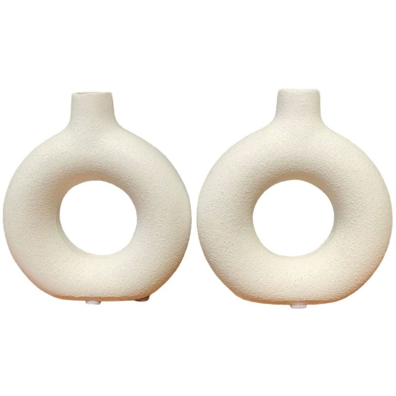 (TPM-1514) White Series Vase 3-15