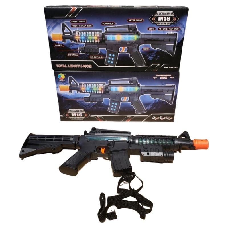 (998-02) B/O Gun,W/Sound Light.W/Out Laser P.Bxw/