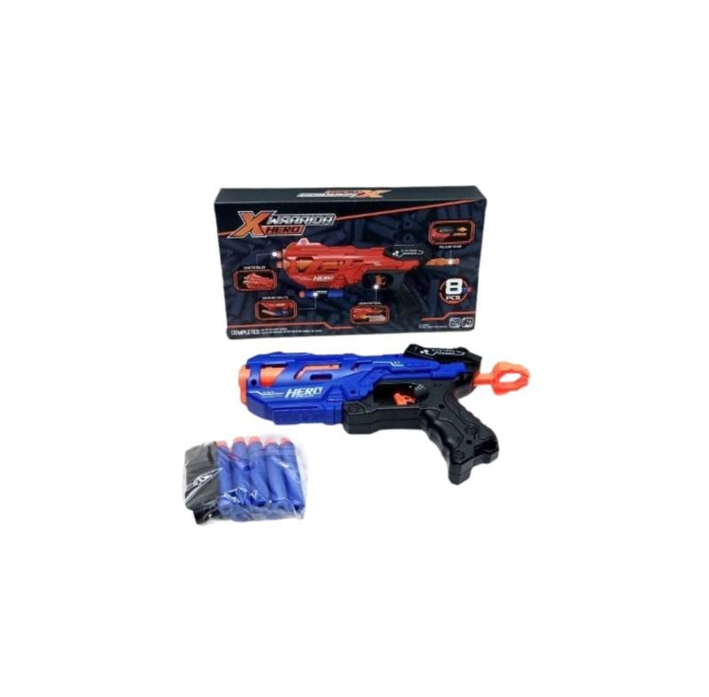 (JLX7242) Xwarrior Hero Soft Gun - 2 Colors