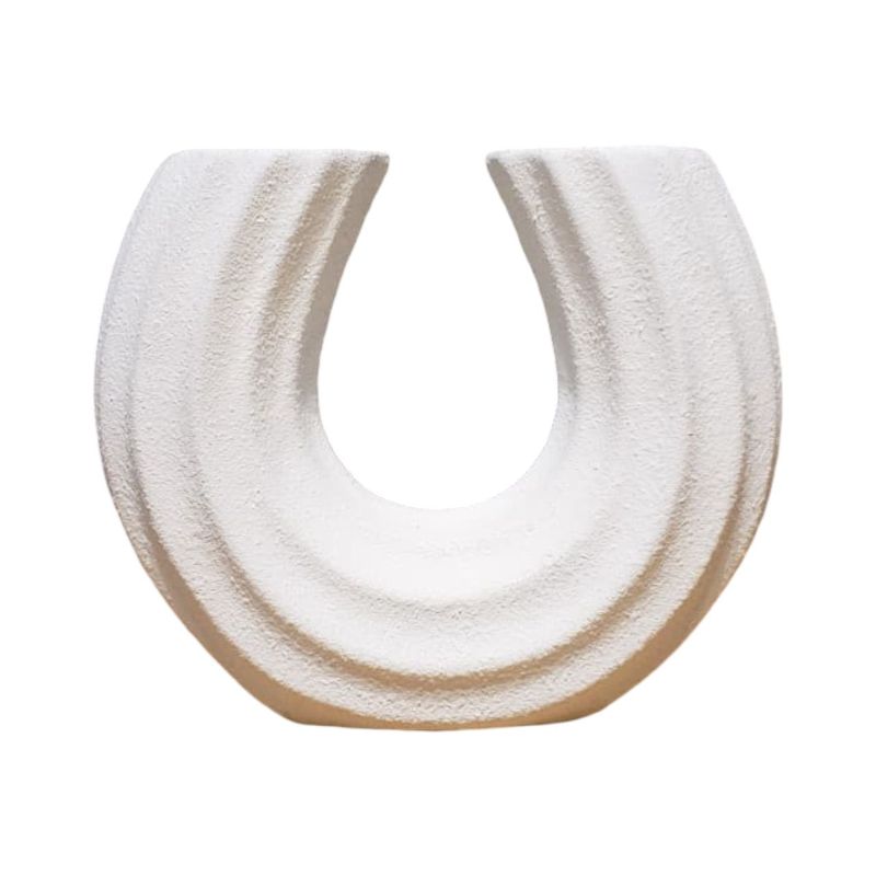 (TPM-1904) White Series Vase 9