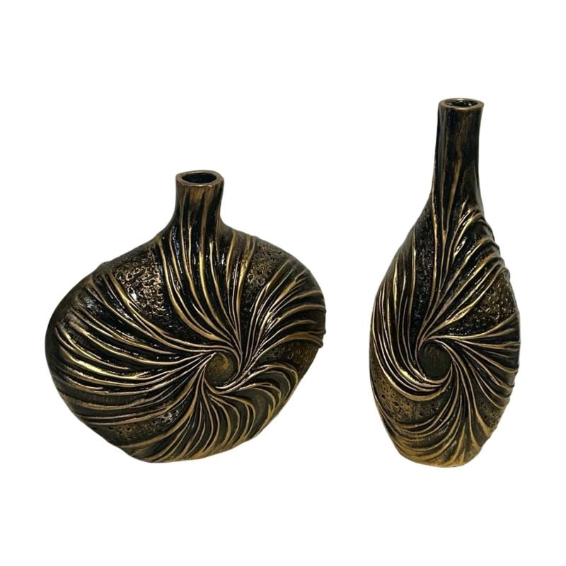 (TPM-W137) Bottle Dot Design Vase