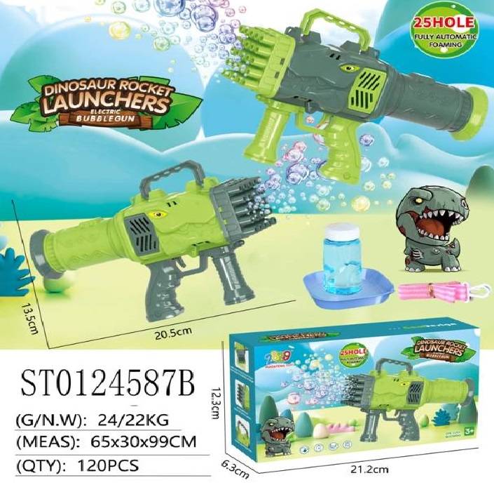 (2022-22A) Water Bubble Gun 25 holes
